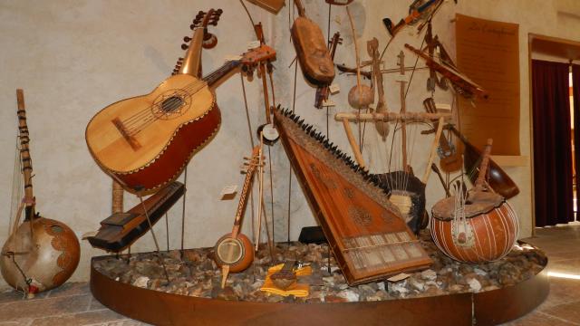 Zoom sur des instruments à cordes