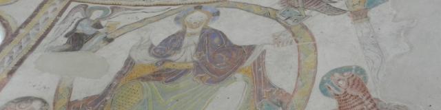 Fresques dans une église