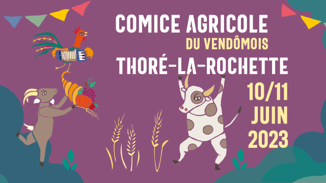 Bandeau Comice agricole à Thoré-la-Rochette