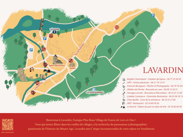 Plan Lavardin2023 Avec Artisans