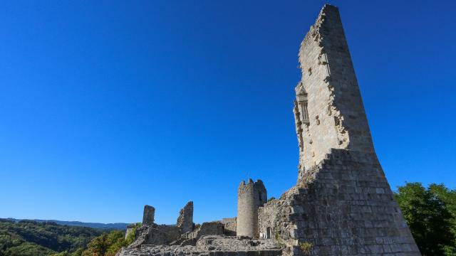 Le château de Ventadour - Moustier-Ventadour