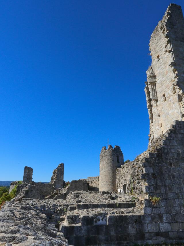 Le château de Ventadour - Moustier-Ventadour