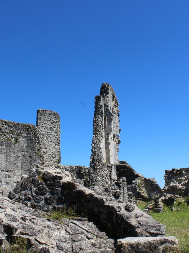 Le château de Ventadour - Moustier-Ventadour
