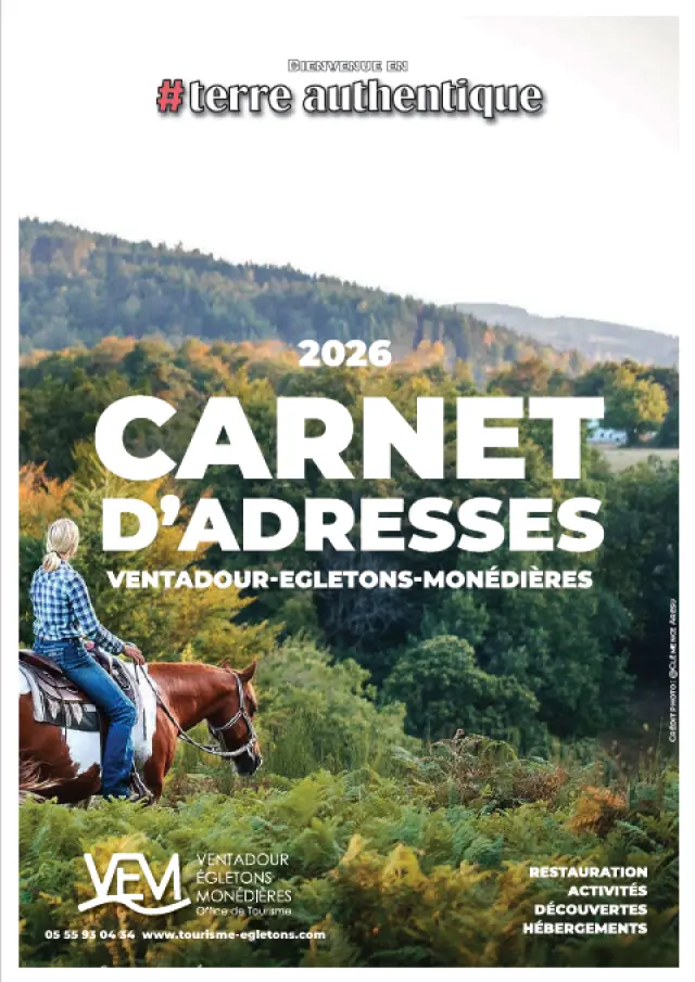 Affiche carnet d'adresses 2026