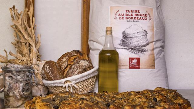 Produits locaux du Verdon, fougasse à l'anchois