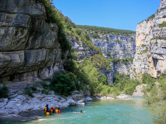 Floating dans le Verdon
