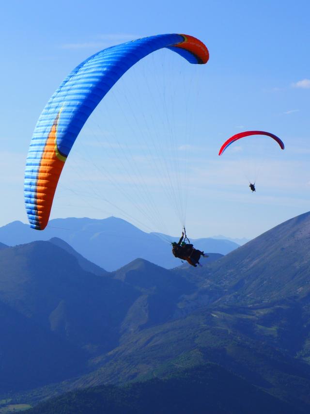 Vol en parapente