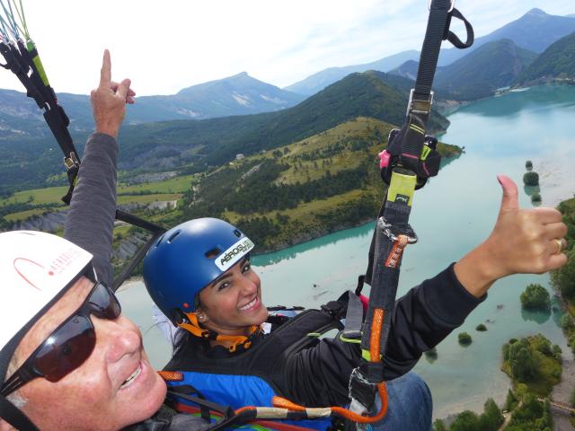 Vol en parapente