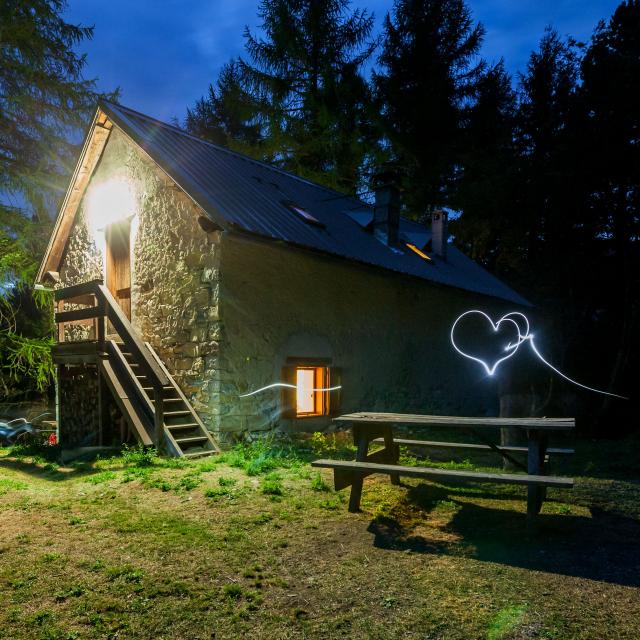 Cabanes forestières de Congerman, 1867 m, Colmars-les-Alpes, ,Val d'Allos, 04, Alpes-de-Haute-Provence, Paca, France, Europe // Europe,France,Paca, Alpes- de-Haute-Provence, Colmars-les-Alpes, , Val d'Allos, Forest huts Congerman, 1867 m