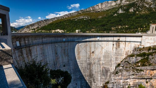 Barrage de Castillon Cadran solaire