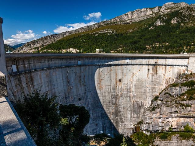 Barrage de Castillon Cadran solaire