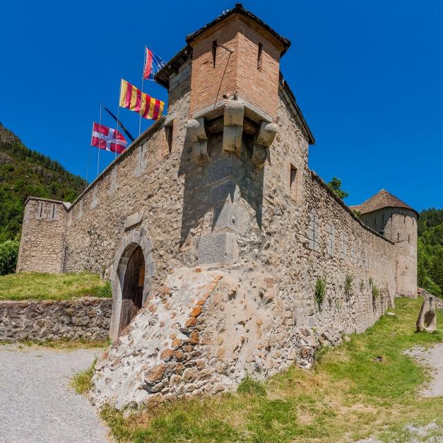 Colmars-les-Alpes, vue depuis le fort de savoie