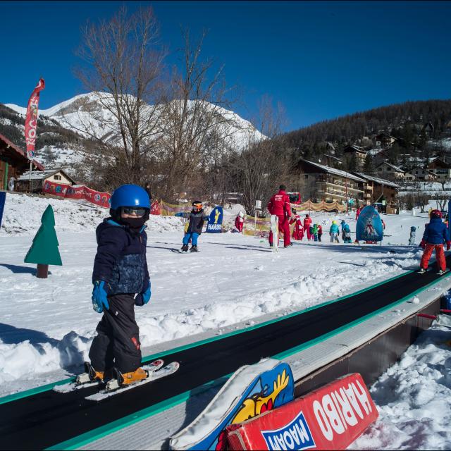 Ski Alpin club enfant