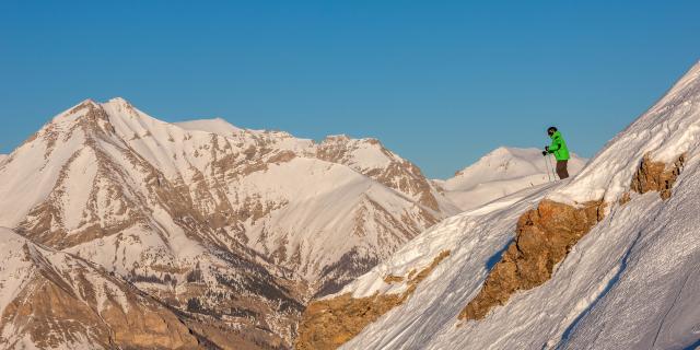Vue panoramique au Seignus