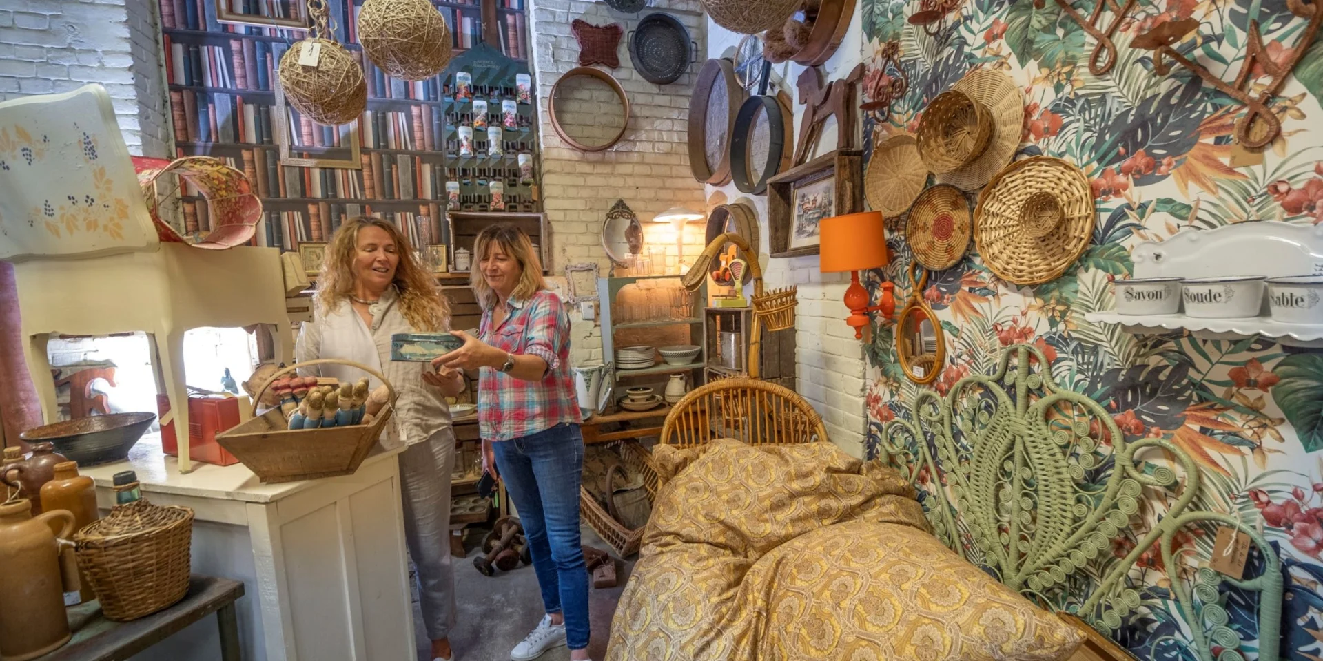 Brocante Les Puces Du Moulin Neaufles St Martin Adt De Leure J.f. Lange 2