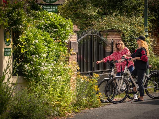 Arrivee A Velo Chambre Dhotes La Levriere Jf Lange Adt De Leure