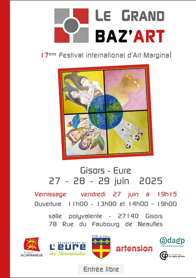 Le Grand Baz Art Gisors du 27 06 25 au 29 06 25
