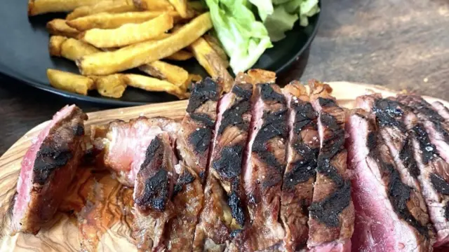 Viande grillée