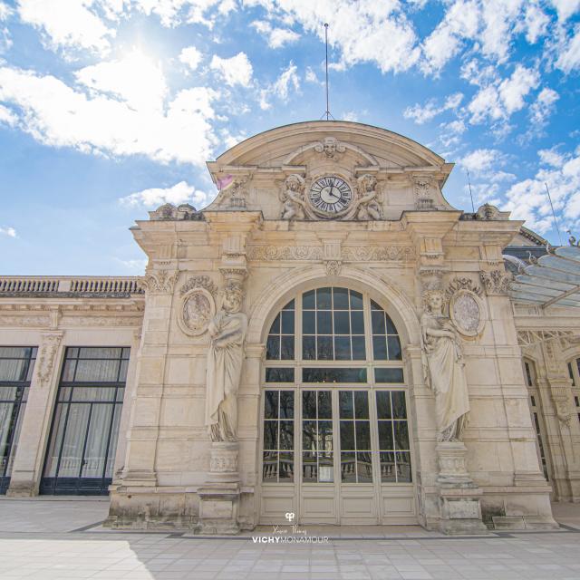 Facade of the Opera of Vichy