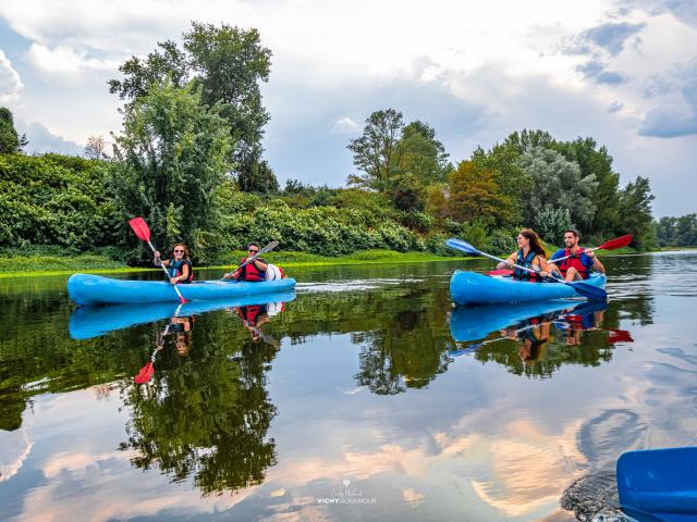 Canoë sur l'Allier