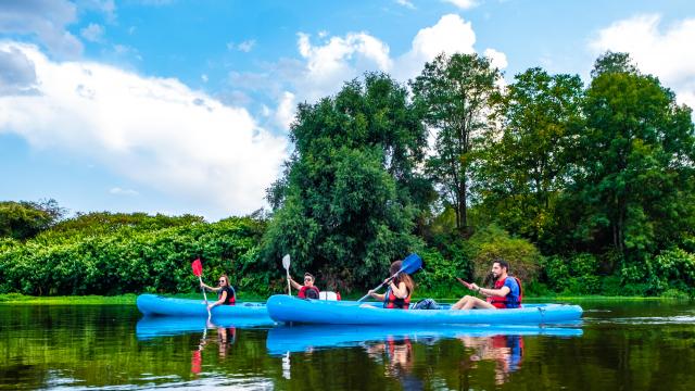 Canoë sur l'Allier