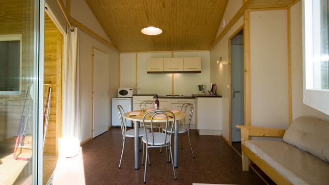 Intérieur Chalet La Cascade Aveyron