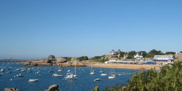 Bretagne Paysage Tregastel Plage Coz Pors2