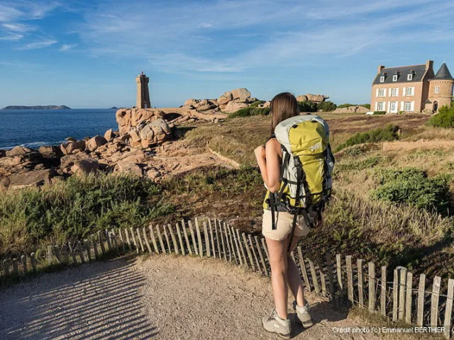 Bretagne Randonnee Pedestre Gr34 Cote De Granit Rose Perros Guirec Ploumanach Randonnee