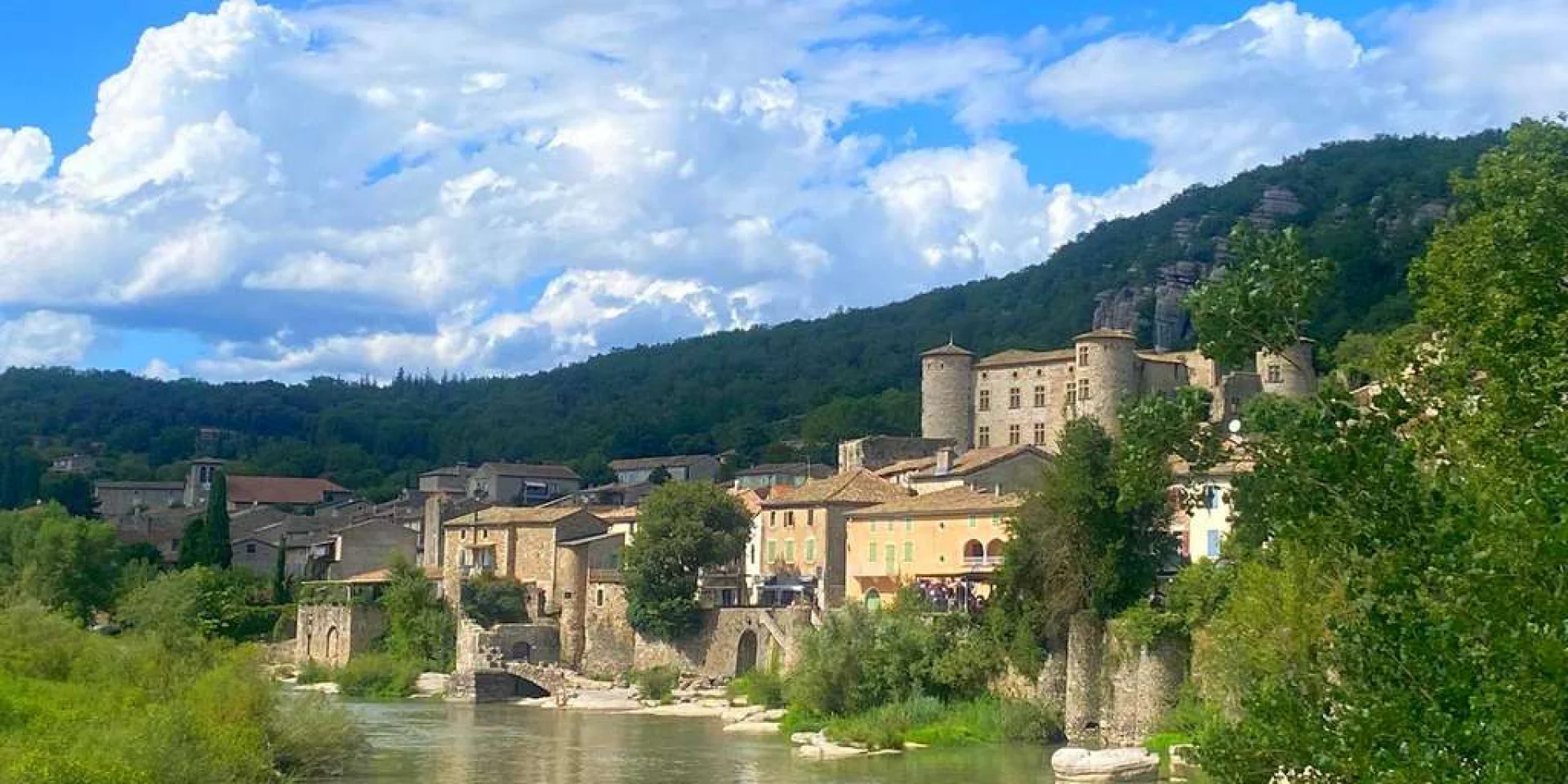 Vakantiehuis Ardeche Ardeche Sud Vogue Village Vue Riviere