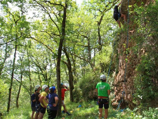 Village De Gites Grange Du Heron Aveyron Familievakantie Klimmen Initiatie
