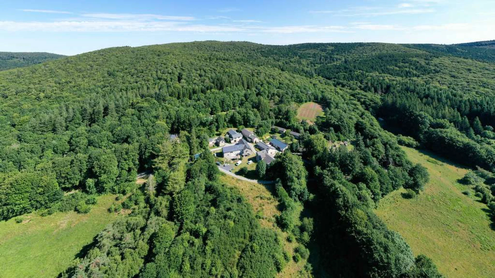 Domaine du Moulinet, een dorp met gîtes midden in de natuur, in de Haut-Languedoc