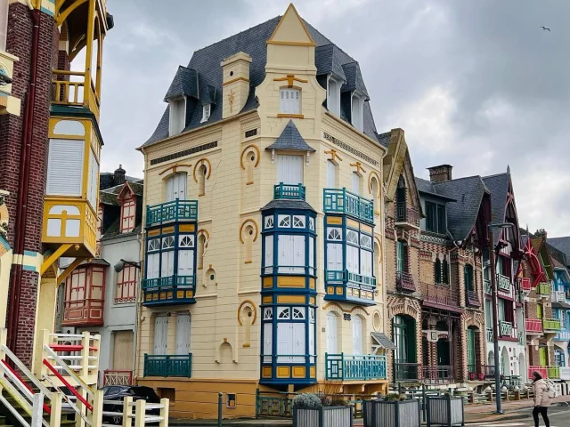 Normandië Seine Maritiem Toerisme Mers Les Bains Huizen Spa Resort