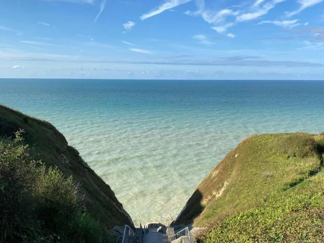 Normandië Seine Maritiem Toerisme Trappen Sotteville Sur Mer