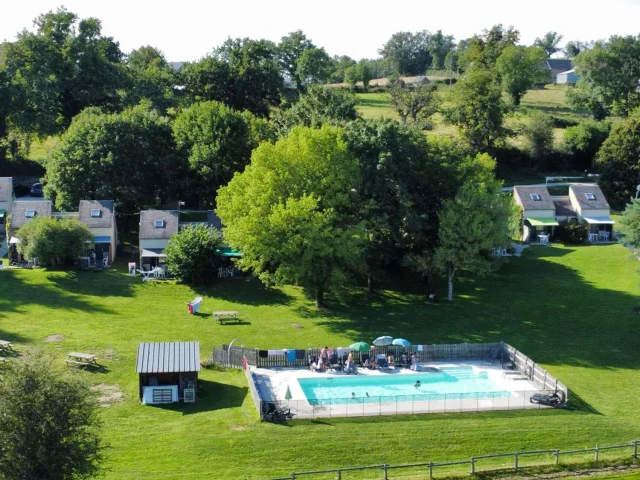 Etang Des Portes Creuse Luchtfoto