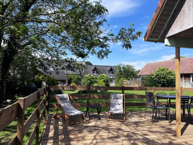 Dorp De Gites Pre Marin 12 Gite Chalet Terrasse