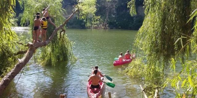 Verhuur Gite Vakantie Tarn Natuur Activiteiten Kano Kajak Gezin