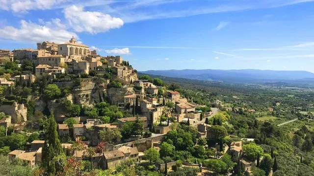 Holiday Rental In Provence Visit Vaucluse Gordes Village Vue1