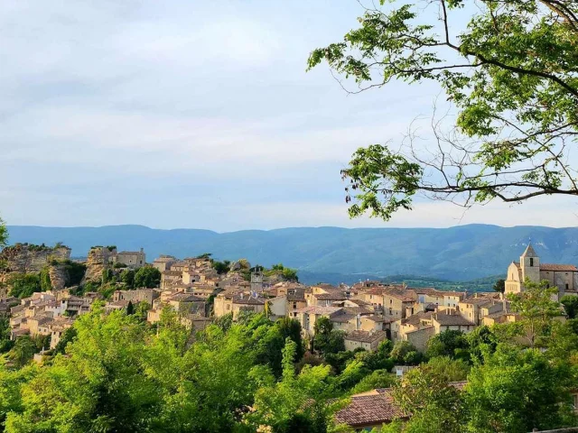 Location Vacances En Provence Visiter Vaucluse Saignon Village Vue1