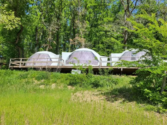 Location Gite Atypique Dome Bulle 22 Villagedegites Domainedemassoulac 10 Location Hebergement Insolite Cabane Dome 03