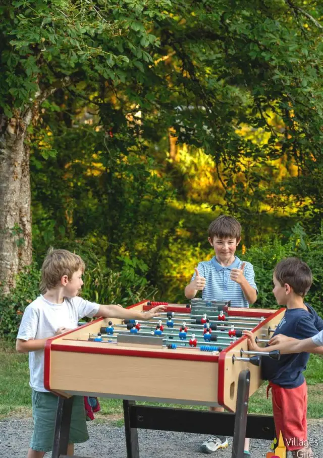 Location Gite Vacances En Aveyron Village De Gites Grange Du Heron Vacances Dans Laveyron 12 Jeux Activite Dehors Enfants Babyfoot