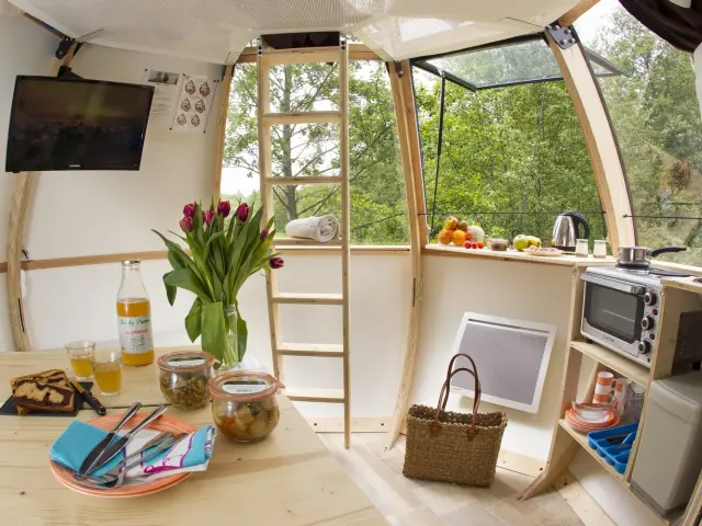 Village De Gites Domaine Lieu Dieu Somme Insolite Interieur