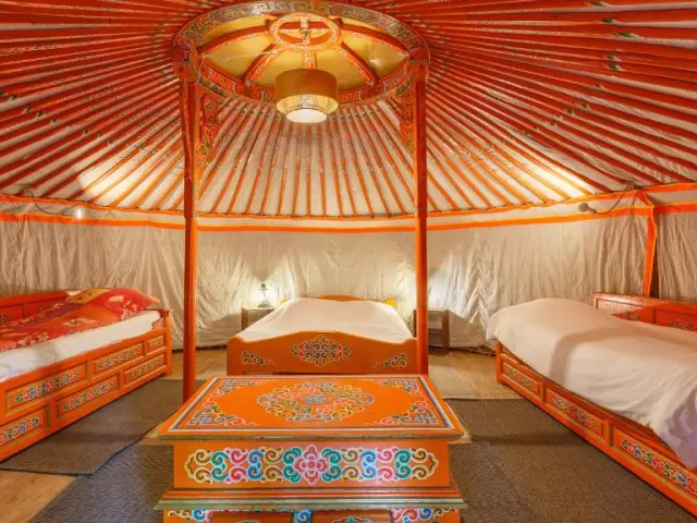 Village De Gites Domaine Lieu Dieu Somme Insolite Yourte Interieur