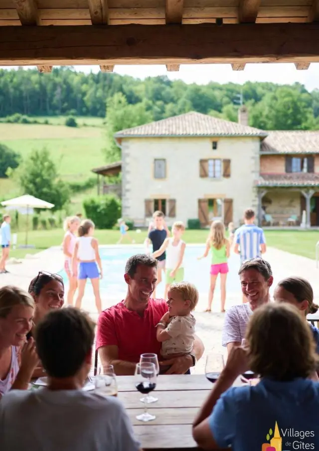 Gite Groupe Dordogne Cousinade 03