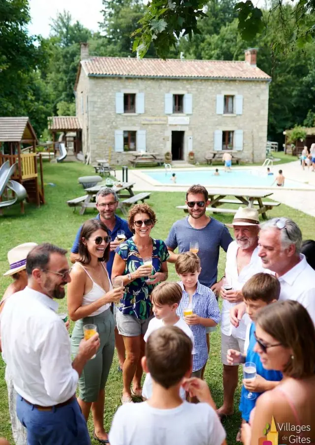 Gite Groupe Dordogne Cousinade 04