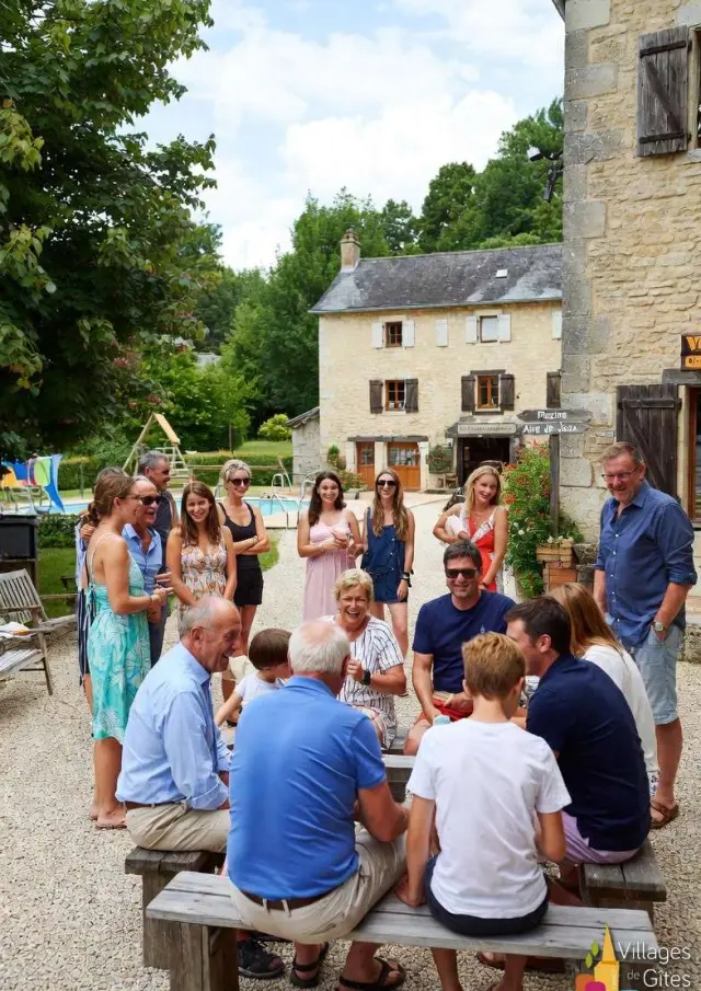 Gite Groupe Dordogne Cousinade 05