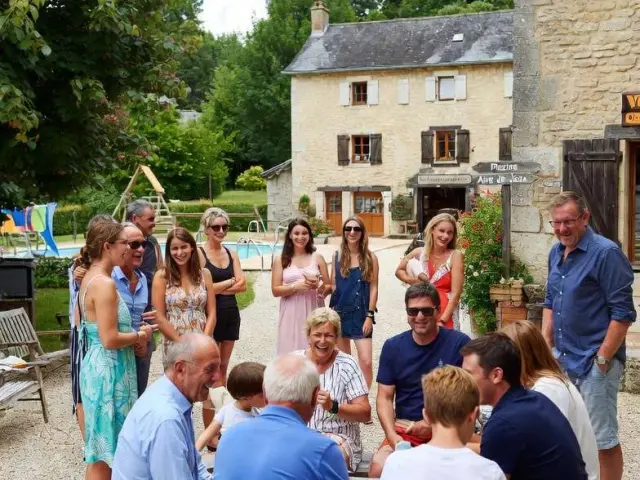 Gite Groupe Dordogne Cousinade 05