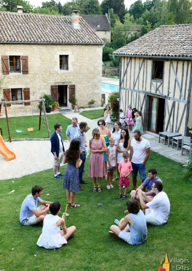Gite Groupe Dordogne Cousinade 08