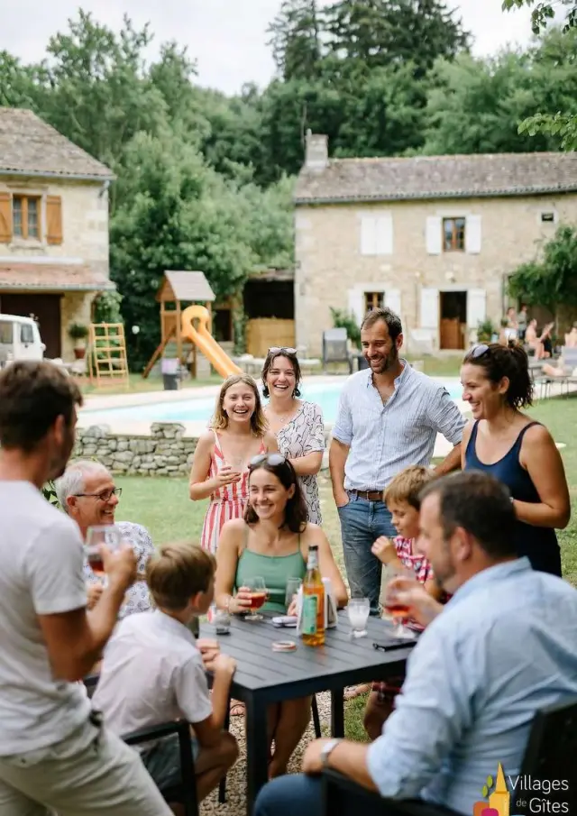 Gite Groupe Dordogne Cousinade 09