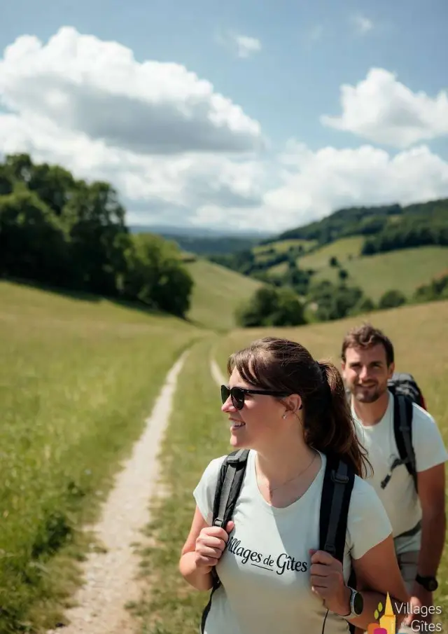 Gite Cheque Vacances Agree Ancv Location Vacances Villages Gites De France Couple Randonneur 10