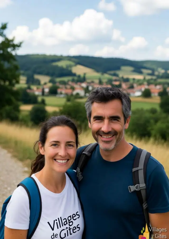 Gite Cheque Vacances Agree Ancv Location Vacances Villages Gites De France Couple Randonneur 12